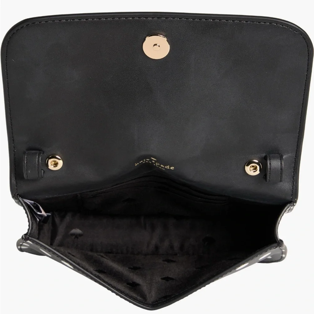 Kate Spade Black and White Polka Dot Crossbody ❥